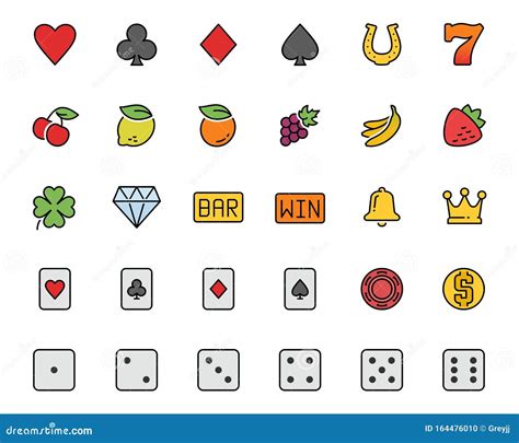 Slots Icons, Logos, Symbols .